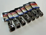 Napa Tools Usa 7pc Sae 3/8-3/4 Swivel Universal Socket Set, 3/8 Drive, New Nos. Fixed Price $64.99.