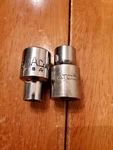 Mac Matco Tools 1/2" Drive 3/8" 7/16" 6pt Sae Shallow Chrome Sockets Lot Of 2. Fixed Price $22.00.