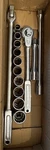 Vintage Indestro Select Usa 1/2 Drive Socket Set Breaker Bar 14 Piece. Fixed Price $60.00.