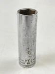 Craftsman G 44432 15mm Deep Socket 6pt 3/8" Drive Metric Usa. Fixed Price $4.99.