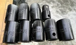Vtg Allied Pneumatic 9pc Forged Chrome Vanadium Steel Impact Socket Set Sae/met. Fixed Price $49.95.