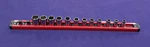 Snap-on Fsm81-fsm191 8-19mm 12 Piece 3/8" Drive 6-point Shallow Socket Set Usa. Fixed Price $124.99.