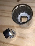 Craftsman 1 1/2" X 3/4" Drive12ptsocket 475552w/craftsman3/4"x1/2"reducer4271. Fixed Price $15.00.
