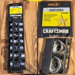 Nos Vntg Sears Craftsman 3/8" Drive 7pc Sae Flex Swivel Socket Set Gk 34445 Usa. Fixed Price $69.94.