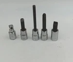 Craftsman Usa 3/8" Drive Extension Phillips, Flat Head & 2 Allen Hex - 5 Items. Fixed Price $18.75.