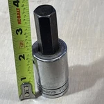Snap-on Sa20a 5/8" Standard Hex Bit Socket Driver 1/2" Drive 3-1/2'' Long Usa. Fixed Price $32.50.