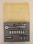 Sears Craftsman 14 Pc 1/2" Dr Sae Socket Wrench Set V-g-vv Series W/ Case. Fixed Price $35.00.