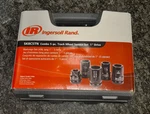 Ingersoll Rand Ir 1" Drive Hex Sae Deep Truck Service Impact Socket Set, 5pc. Fixed Price $124.99.