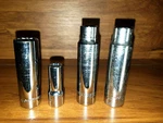 Lot Of 4 Matco Tools Sockets Bd202 Bd122 Cd166 Cd12m6. Fixed Price $40.00.