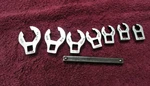 7 Mac Tools 3/8" Drive Chb Flare Nut Crowfoot Wrench Set 3/8"-13/16". Fixed Price $65.00.