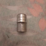Vintage Billings Life-time 3/8 Dr 12 Pt 7/16 Chrome Socket #lc1214. Usa.. Fixed Price $12.00.