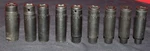 Lot Of 9 Mac Tools Deep Impact Socket 6 Point 1/2" Drive Vdp6 10mm-19mm. Fixed Price $89.99.
