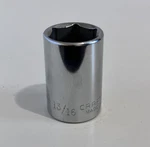 Craftsman 13/16" 6 Point 3/8" Drive Shallow Socket Sae Usa Gk. Fixed Price $18.00.