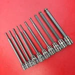 New Craftsman Tools 10 Piece Sae Long Shank Ball End Hex Bit Driver Socket Set. Fixed Price $34.83.