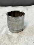 Craftsman 2-3/16" -v- Series 12pt Point 3/4" Drive Socket 47561 Usa. Fixed Price $24.99.