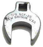 New Britain 3/8" Drive 7/8" Open End Crow Foot Model Ncf-28 Made In Usa Used. Fixed Price $13.99.