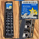 Sears Craftsman 1/4" Drive 6pt Sae Flex Swivel Socket Set 8pc. Gk 43248 Usa Exc. Fixed Price $119.99.