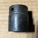 Snap-on Gtw361 1-1/8" Sae Non Impact Socket 1/2" Drive 6 Pt Industrial - C. Fixed Price $18.00.