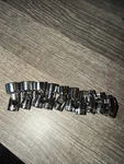 Sears Craftsman Usa Nos 10pc Metric 1/4 Flex Socket Set Catalog Only Sizes 5-14. Fixed Price $259.00.