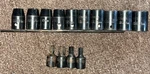 Great Neck 1/2 Drive 10pc Metric Impact Sockets & 3/8 Torx Hex Bits. Fixed Price $33.00.