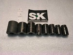 S-k 1/2" Drive 6pt 8pc Impact Socket Set Sae Usa. Fixed Price $79.99.