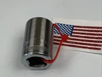 Easco 53 3124, 3/4in. 1/2 Drive 12pt Sae Socket, Usa Made - Red. Fixed Price $3.25.