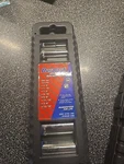 Duralast: New In Carry Case 8- Piece 3/8 Drive Sae Deep Socket Set Chrome 70-340. Fixed Price $22.99.