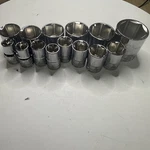 Gearwrench 14 Pc. 1/2" Drive 6 Pt. Standard Socket Set, Sae 7/16 To 1-1/2. Fixed Price $67.99.