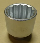 Sk Hand Tools 47168 3/4" Dr. 2-1/8" 12pt Sae Standard Chrome Socket Usa. Fixed Price $29.95.