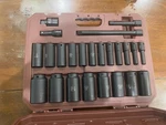 Matco Tools 24pc Deep Impact Socket Set Scdp246v Sae 6-point 1/2" Drive Us. Fixed Price $369.95.
