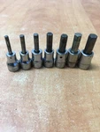 Snap On Fam4a-fam10b 3/8" Drive 7 Piece Metric Hex Bit Socket Set Owners Marks. Fixed Price $59.99.