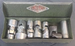 S-k 40612 - 40624 3/8" Drive 6 Pt Flex Swivel Sockets 3/8"- 3/4" + Case Sk Tools. Fixed Price $49.99.