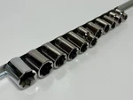 Craftsman Usa 11pc 3/8 1/2 Dr Sae Double Square 8-point Socket Set Complete. Fixed Price $189.99.