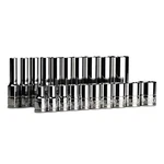 Capri Tools 1/4 In. Drive 6-point Shallow/deep Socket Set, Sae, 20-pc. Fixed Price $29.99.