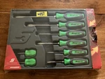 Snap-on Tools 8 Pc Combination Screwdriver Set Flat & Phillips New Shdx80gker. Fixed Price $149.99.