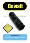 Dewalt Easy Read 3/8" Drive 9/16" In. Deep 6 Point Black Impact Socket 19-162. Fixed Price $11.96.