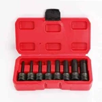 8 Pc 1/2 In Drive Sae Impact Socket Set Hex Bits 3 Long Bit Air Allen Driver. Fixed Price $28.25.