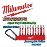 Milwaukee 48 32 4093 Shockwave Impact Duty Torx/ph2/sq2 Carabiner Driver Bit Acc. Fixed Price $32.88.