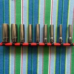Matco Tools 9 Piece 1/4 Drive Sae. Deep 6 Point Socket Set. Fixed Price $135.00.