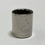 Craftsman 15mm Socket Metric 3/8" Drive 12 Point G2 44306 Forged In Usa. Fixed Price $3.00.