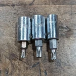 Mac & Snap On 1/4" Drive Torx Bit Sockets T15 T20 Ttx25b Tools. Fixed Price $26.15.