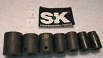 S-k 1/2" Drive 6pt 7pc Impact Socket Set Sae Usa. Fixed Price $39.99.