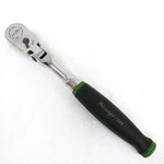 Snap-on Fhf80 3/8 Drive Flex Head Soft Grip Handle Ratchet Green. Fixed Price $112.35.