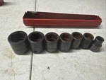 Matco Tools 7pc Shallow Impact Socket Set 5/16" To 3/4" Tray 6pt. Fixed Price $50.00.