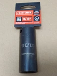 Craftsman 3/8" Drive 11/16" Deep Impact Socket 6 Point Cmmt15897 - New. Fixed Price $6.95.