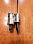 Snap On Mac 1/4" Drive #2 Phillips 3/8" 5/16" Flat Tip Drivers Lot Of 2. Fixed Price $25.00.
