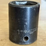 Matco 1" Shallow Impact Socket 1/2" Drive 6 Point Cp326. Fixed Price $11.95.