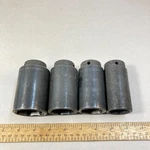 Mac Impact Socket Set 4 Pc 1/2" Drive Sae 6 Point Deep Well #sim Series Usa. Fixed Price $80.00.