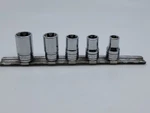 Snap On Tools 3/8" Drive Torx Shallow Socket Set Fle100-fle180 Usa See Details. Fixed Price $99.99.