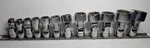 Snap On 3/8 Dr Sae Universal Swivel 6 Pt 5/16" To 1" Underlined Logo Socket Set. Fixed Price $349.99.